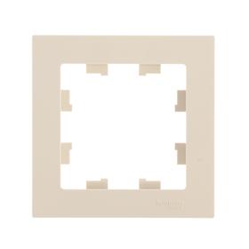 

Рамка SE AtlasDesign, одноместная, бежевая
