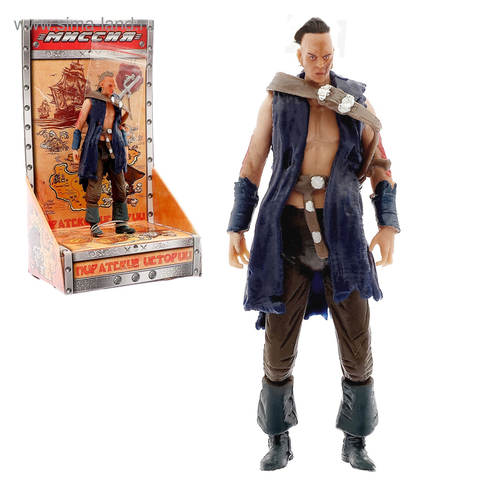 Фигурка пирата "Мореплаватель", МИКС