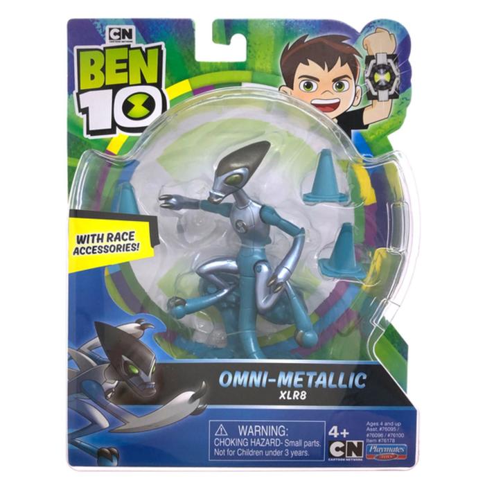 Фигурка Ben 10 Молния, металлик, 12.5 см ben 10 фигурка молния родная планета