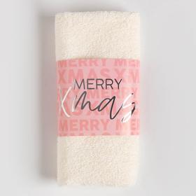 

Набор подарочный Этель Merry Xmas полотенце и аксессуары (4 предм)