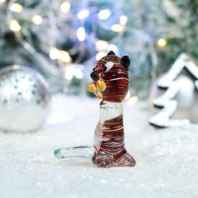 

Фигурка стеклянная "Тигр", символ года 2022, 9х4х8 см