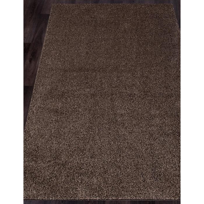 

Ковёр прямоугольный Platinum t600, размер 80x150 см, цвет d.beige-brown