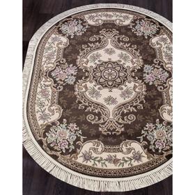 

Ковёр овальный Roxy d704, размер 80x140 см, цвет brown