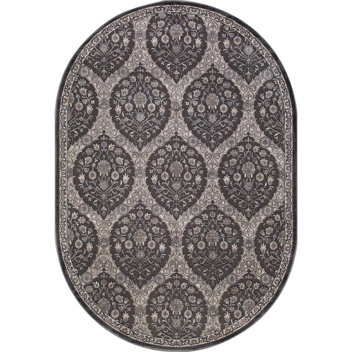 

Ковёр овальный Merinos Serenity, размер 200x400 см, цвет dark gray