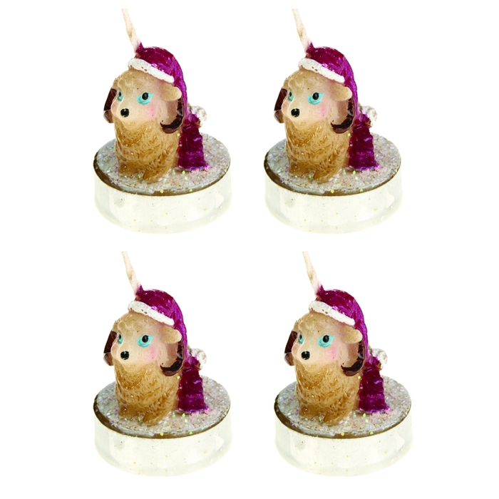 Набор свечей символ года "Козы-малютки с подарками"