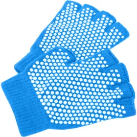 Перчатки для занятий йогой Bradex SF 0277, противоскользящие, голубые Ош