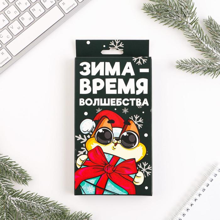 

Подарочный набор «Зима время волшебства»: планинг, ручка пластик и мыло-шоколад