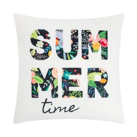 

Подушка-плед Этель "Summer", подушка 40*40±3 см, плед 100*150 см 100%п/э, 280 г/м2