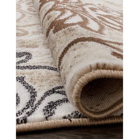 

Ковёр овальный Valencia deluxe d310, размер 150x400 см, цвет cream-brown