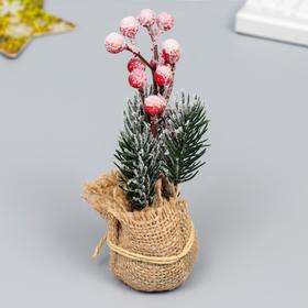 

Декоративный букетик "Рукоделие" зимний