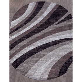 

Ковёр овальный Silver d234, размер 60x110 см, цвет gray-purple
