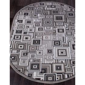 

Ковёр овальный Silver d239, размер 300x400 см, цвет gray