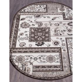 

Ковёр овальный Valencia deluxe d248, размер 150x400 см, цвет cream-brown