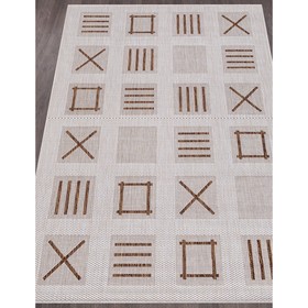 

Ковёр прямоугольный Vegas s003, размер 200x290 см, цвет cream-brown