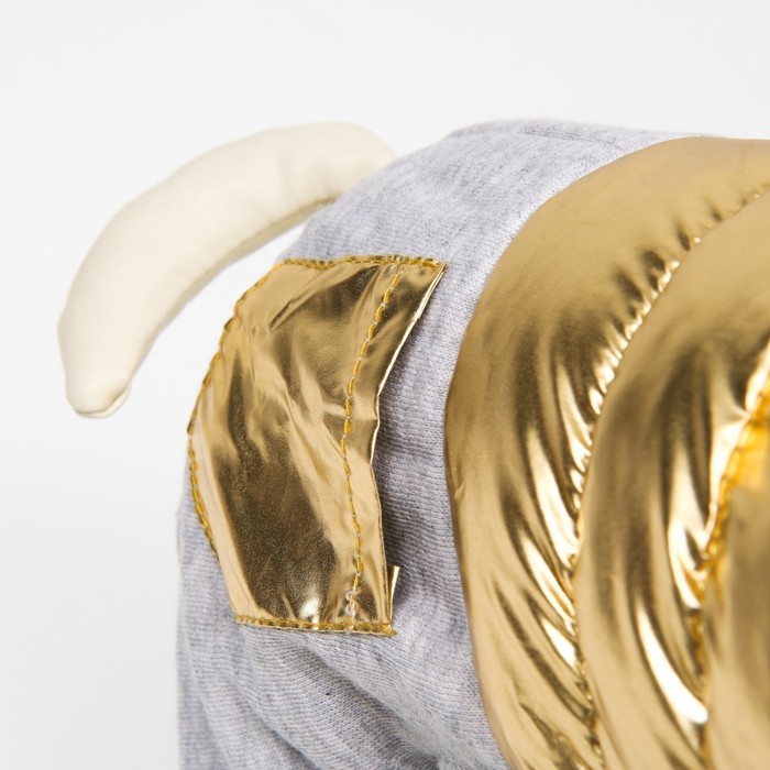 Комбинезон "Космонавт", размер 14 (ДС 32 см, ОГ 42 см, ОШ 31 см), золотой 6968251