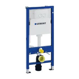 

Инсталляция Geberit Duofix 458.134.21.1, для подвесного унитаза, с кнопкой смыва Delta 21