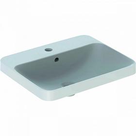

Раковина Geberit VariForm 500.740.01.2, 55 х 40 см, мебельная, перелив, цвет белый