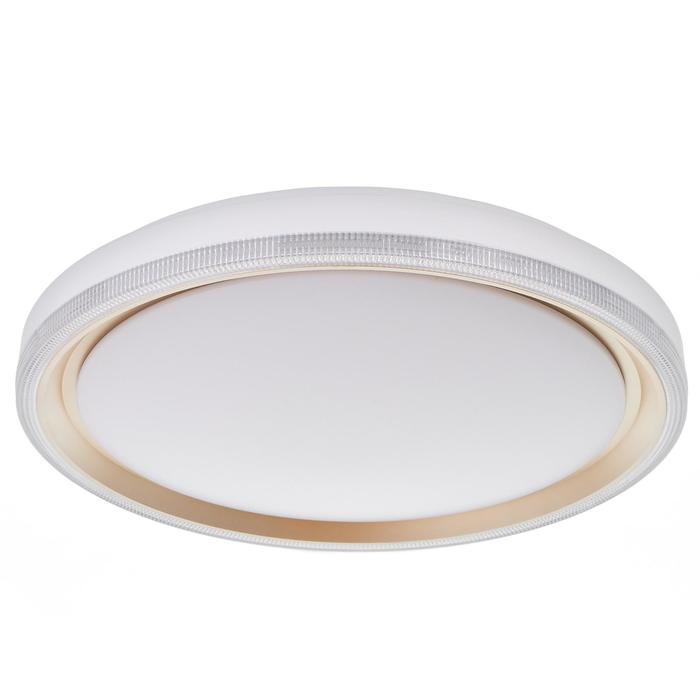 

Светильник с ПДУ 1621/1 LED 72Вт 3000-6000К бело-золотой 50х50х8 см