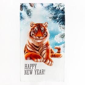 

Полотенце Этель «Новый год: Happy New Year» 40х73см, 100% хл, саржа 190 гр/м2
