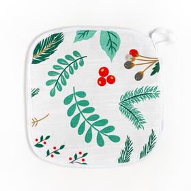 

Прихватка "Leaves" 19х19 репс, 100% х/л,ватин 250г/м2