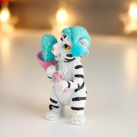 

Сувенир "Тигр с сачком" 4х8,5х6см