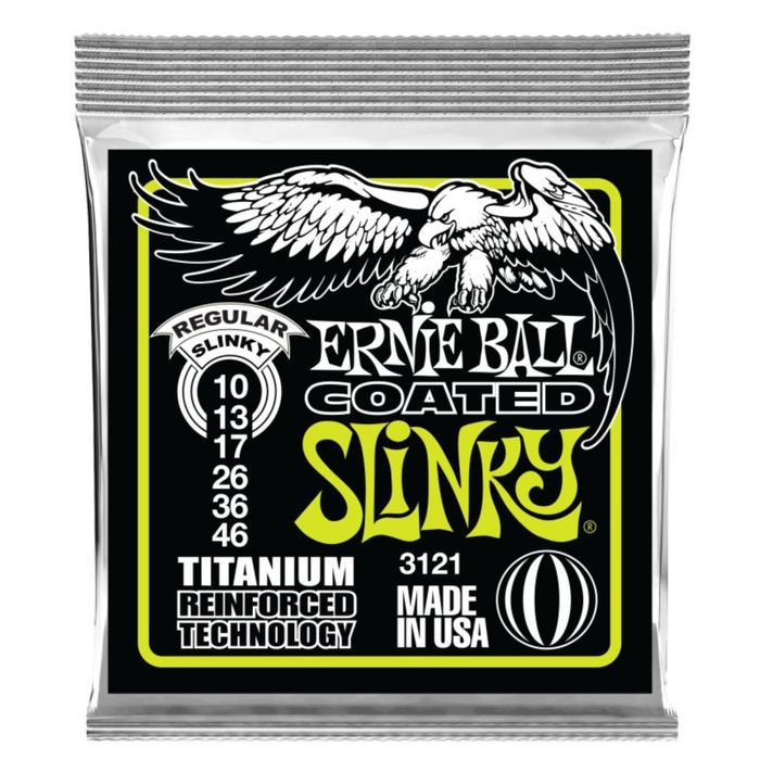 фото Струны для электрогитары ernie ball 3121 - titanium rps regular slinky (10 - 13 - 17 - 26 - 36 - 46)