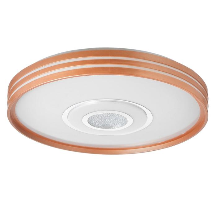 

Светильник с ПДУ 1618/1GD LED 48Вт 3000-6000К золото 38х38х6,5 см