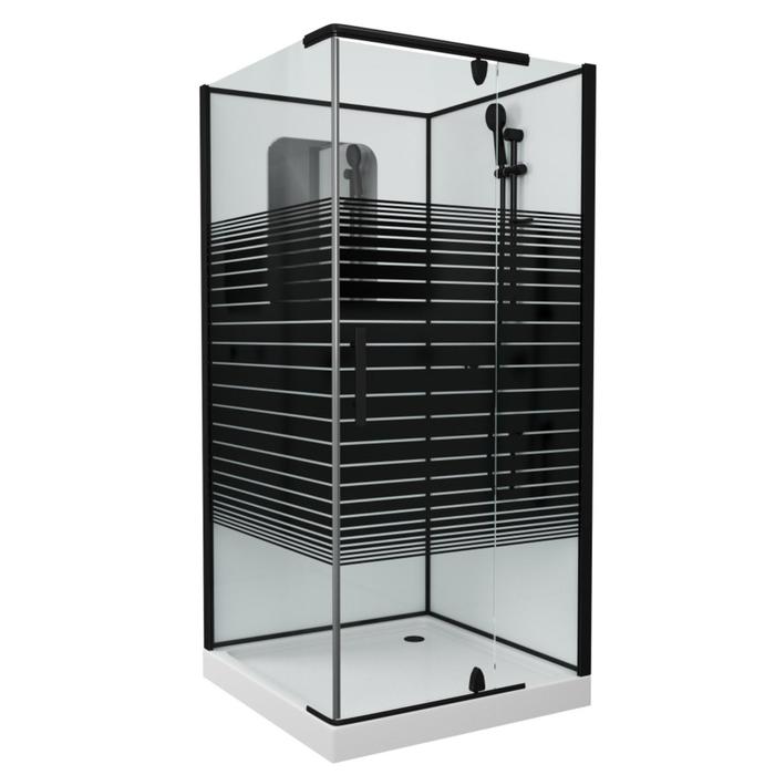 

Душевая кабина GROSSMAN GR270QR, 100х100х205 см, поддон 15 см, правая, стекло прозрачное