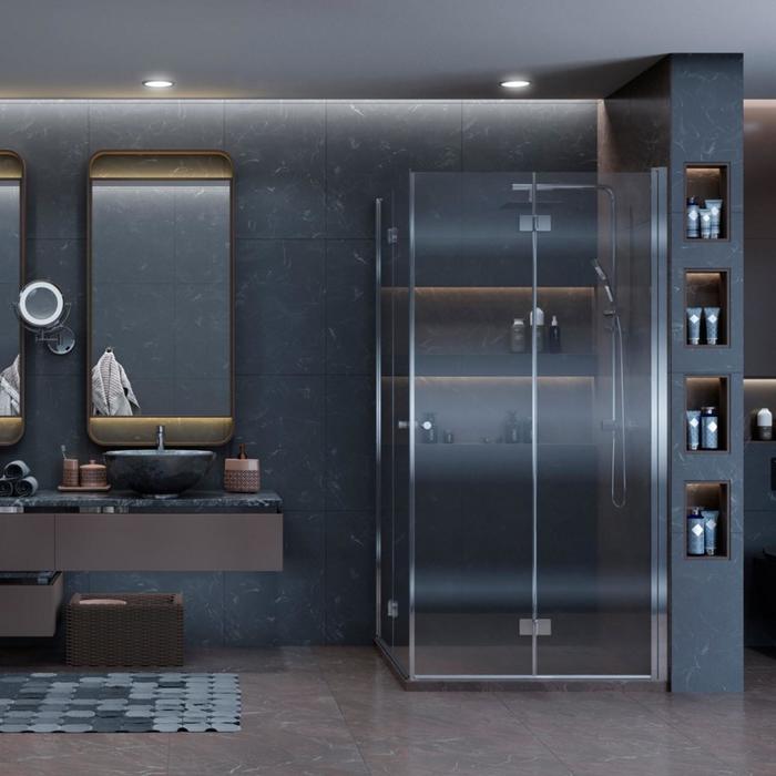 

Душевое ограждение Ambassador Diamond 12011110, 1000x1000x2000 мм, прозрачное