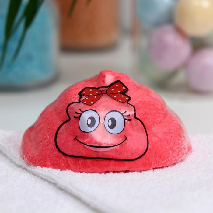 Бомбочка для ванн детская «Сюрприз», девочка, 120 г