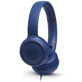 

Наушники JBL T500, накладные, микрофон, 108 дБ, 32 Ом, 1.19 м, проводные, 3.5 мм, синие