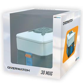 

Кружка 3D с крышкой Overwatch Lootbox, 500 мл