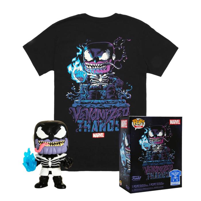 фото Набор из фигурки и футболки venom thanos, размер l funko