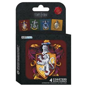 

Подставки под напитки Harry Potter Houses, 4 шт.