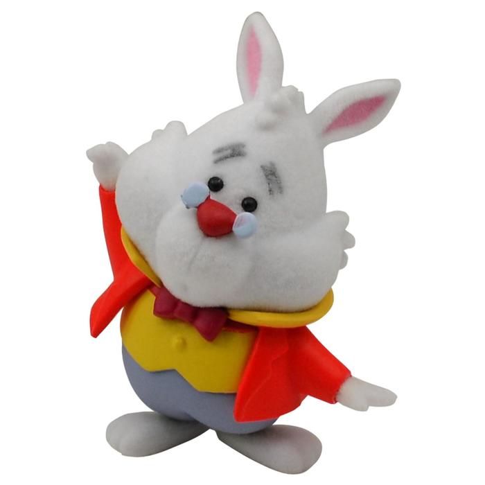 Фигурка Disney Character Cutte! Fluffy Puffy Alice in Wonderland White Rabbit, 6 см