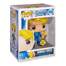 

Фигурка Funko POP! Bobble Marvel Fantastic Four Human Torch (Suited)