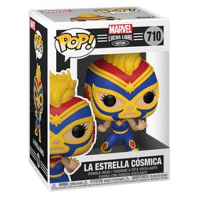 

Фигурка Funko POP! Bobble Marvel Luchadores Captain Marvel