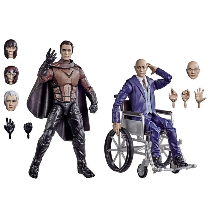 Фигурки Marvel Legends Magneto and Professor X 15 см