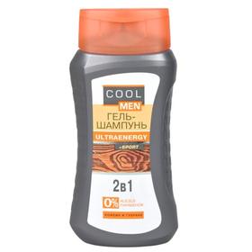 

Гель-шампунь 2в1 Cool men ULTRAENERGY + Sport, флакон, 250 мл