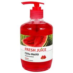 

Жидкое гель-мыло Fresh Juice с глицерином «Арбуз», 460 мл