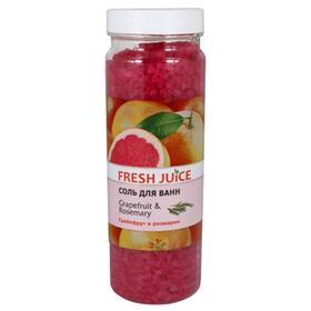 

Соль для ванн Fresh Juice «Грейпфрут», 700 г
