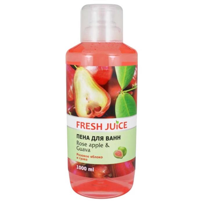 Пена для ванн Fresh Juice «Розовое яблоко и гуава», 1 л