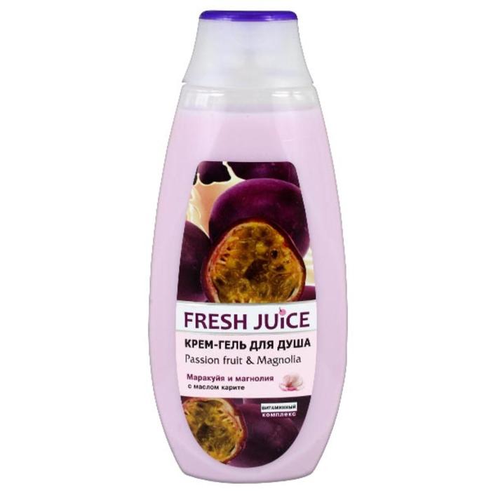 Крем-гель для душа Fresh Juice «Маракуйя и магнолия», 400 мл