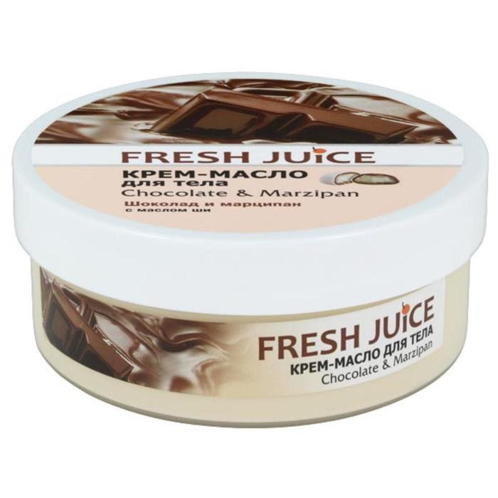 Крем-масло для тела Fresh Juice «Шоколад и марципан», 225 мл