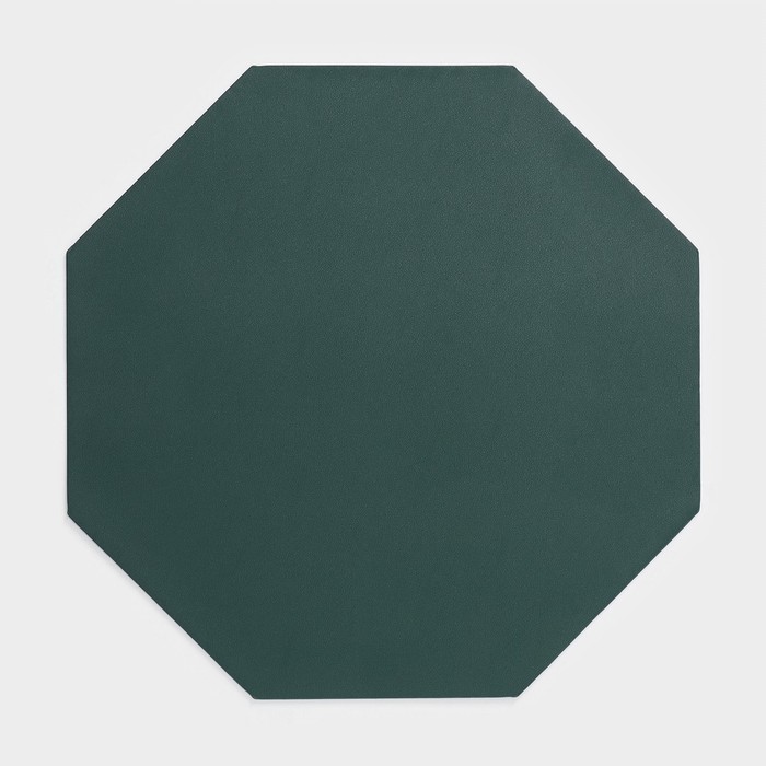 Салфетка сервировочная на стол «Тэм», 38×38 см, цвет зелёный салфетка сервировочная на стол роса 38×38 см цвет серебряный