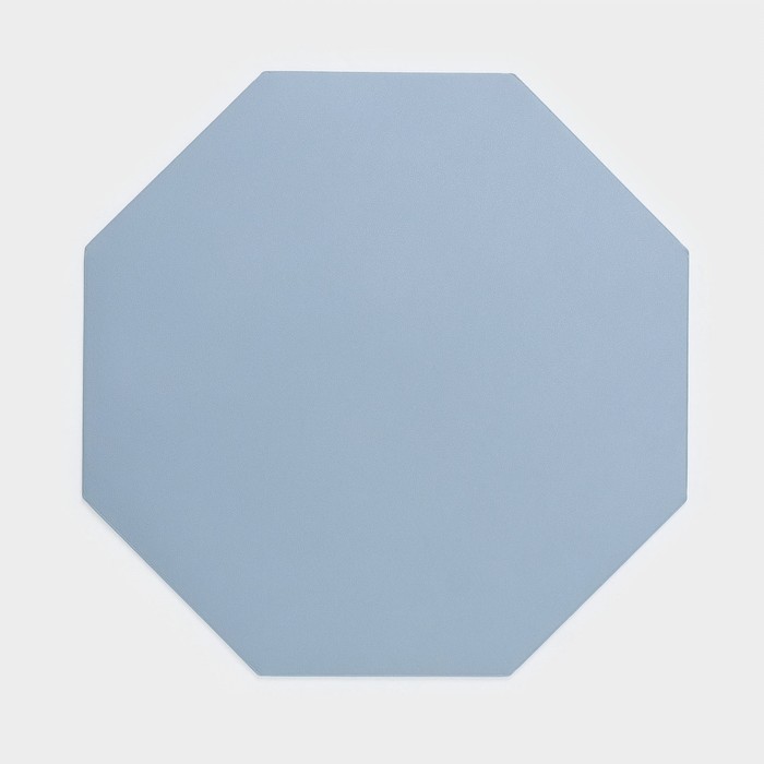 Салфетка сервировочная на стол «Тэм», 38×38 см, цвет голубой салфетка сервировочная на стол роса 38×38 см цвет серебряный