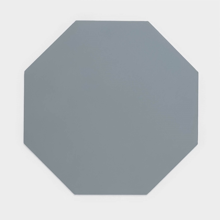 

Салфетка сервировочная на стол «Тэм», 38×38 см, цвет голубой