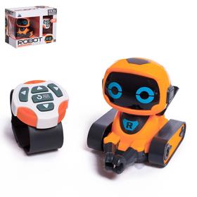 Робот радиоуправляемый «Глазастик», световые и звуковые эффекты, работает от батареек Ош