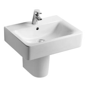 

Раковина Ideal Standard Connect CUBE E794501, перелив, отверстие под смеситель