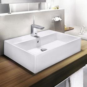 

Раковина Ideal Standard STRADA K078201, перелив, отверстие под смеситель, цвет белый